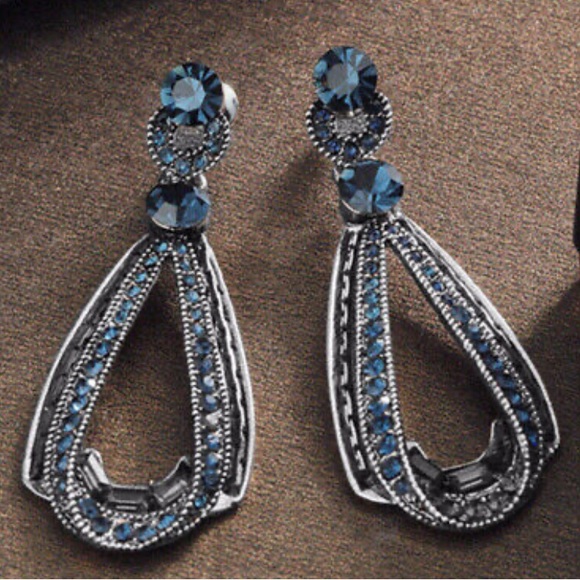 NWT STERLING SILVER PRETTY EARRINGS - Picture 3 of 6